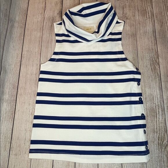 Anthropologie Maeve Sailor Cowl-Neck Top - Picture 4 of 6